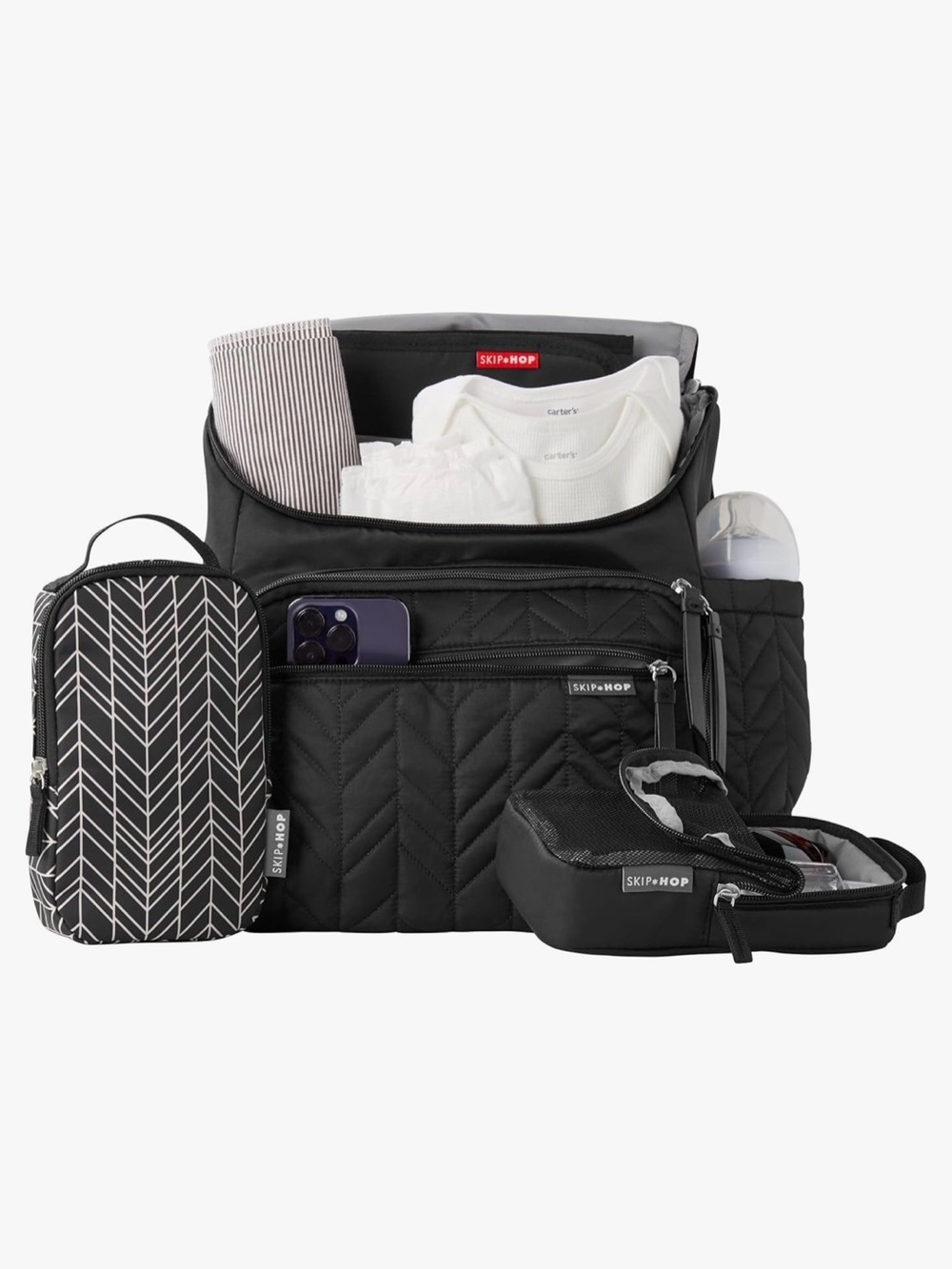 Skip Hop Diaper Bag Backpack: Forma, Multi-Function Baby Travel Bag - Picture 4 of 9